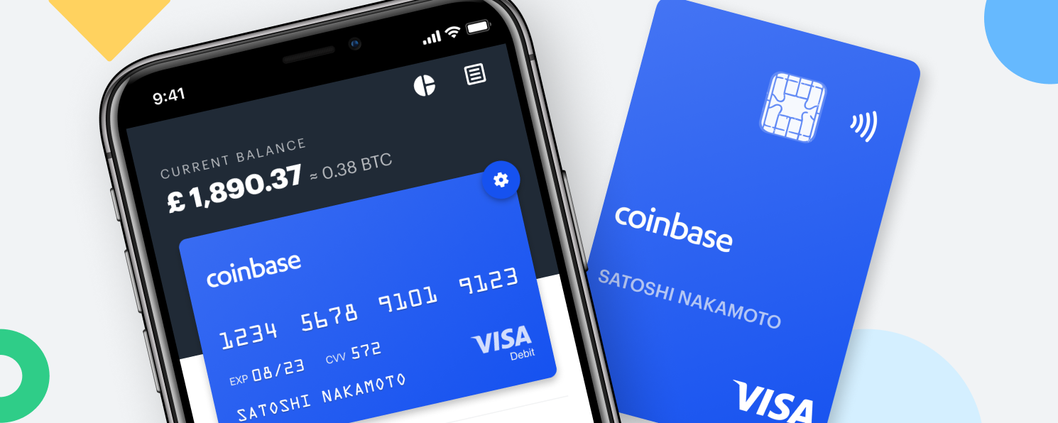 Coinbase sāk piedāvāt VISA kartes.
