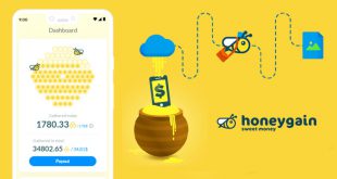 Honeygain – pelni naudu ar lietotni. (+5$ bonuss)